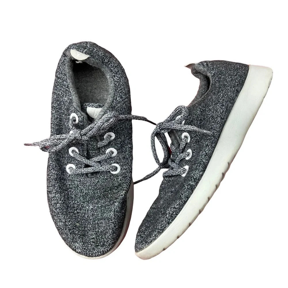 Allbirds Wool Runners Shoes Sneakers Size 8 Lightweight Comfy Casual Travel Gray